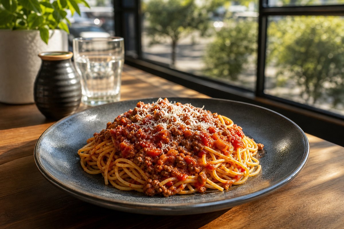 Spaghetti bolognese